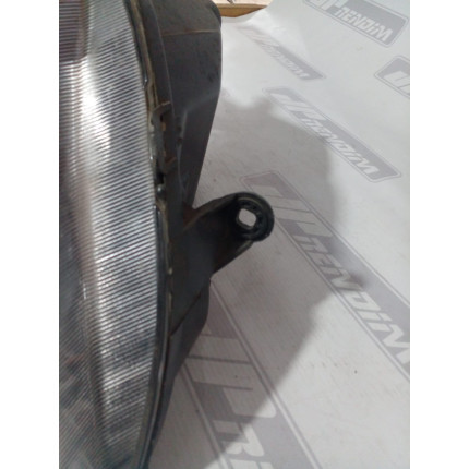 Farol Direito Renault Logan Máscara Cinza Re-06 Ano 2006 2007 2008 2009 2010 - Usado