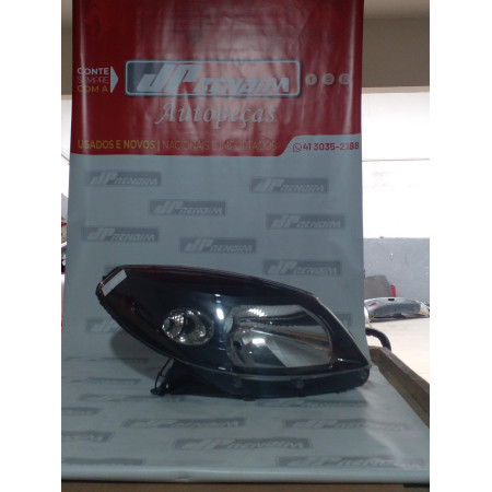 Farol Direito Renault Sandero Stepway Re-16 Ano 2008 2009 2010 2011 - Usado