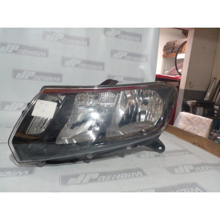 Farol Esquerdo Renault Sandero-Logan Re-18 Ano 2015 2016 2017 2018 2019 2020 - Usado