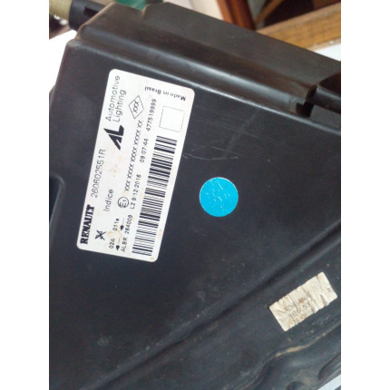 Farol Esquerdo Renault Sandero-Logan Re-33 Ano 2014 2015 2016 2017 2018 2019 2020 - Usado