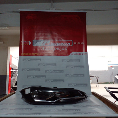 Farol Direito VW Polo-Virtus Vw-22 Ano 2018 2019 2020 2021 - Usado