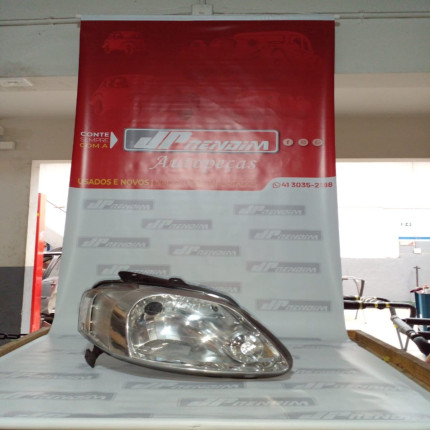 Farol Direito VW Fox-Spacefox Vw-24 Ano 2005 2006 2007 2008 2009 2010 2011 2012 - Usado