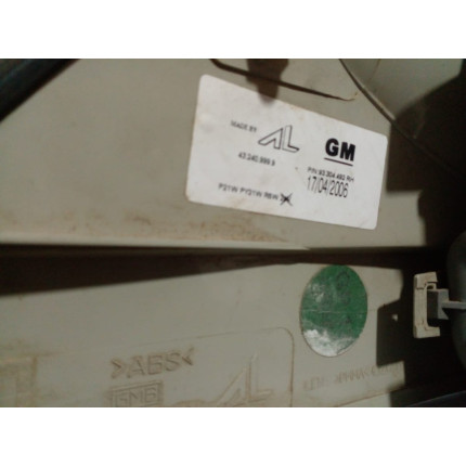 Lanterna Lado Direito Chevrolet Vectra Sedan C-30 Ano 2006 2007 2008 2009 2010 2011 - Usado