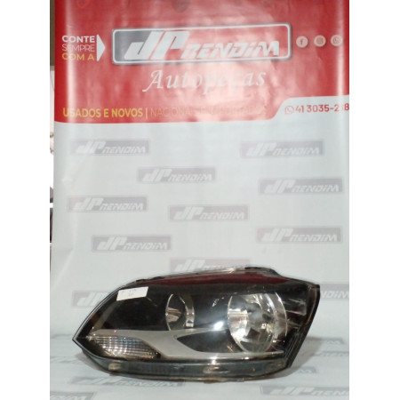 Farol Esquerdo VW Fox-Spacefox Vw-30 Ano 2011 2012 2013 2014 - Usado