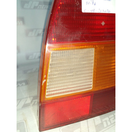 Lanterna Lado Direito Chevrolet Monza Tubarão C-49 Ano 1991 1992 1993 1994 1995 1996 - Usado