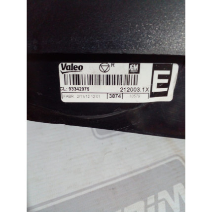 Lanterna Lado Esquerdo Chevrolet Corsa Hatch Fumê C-51 Ano 2008 2009 2010 2011 2012 - Usado
