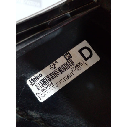 Lanterna Lado Direito Chevrolet Prisma C-54 Ano 2013 2014 2015 2016 2017 - Usado