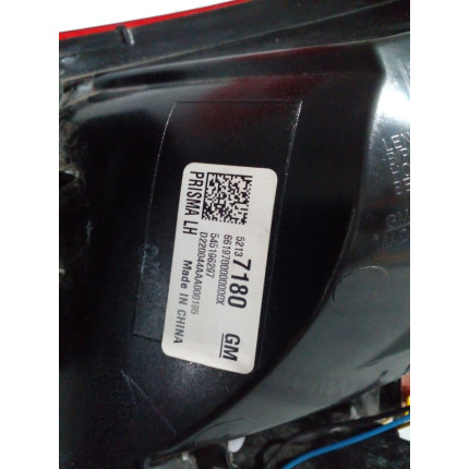 Lanterna Lado Esquerdo Chevrolet Prisma C-56 Ano 2017 2018 2019 - Usado