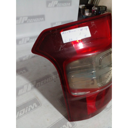 Lanterna Lado Esquerdo Chevrolet Montana Fumê C-66 Ano 2010 2011 2012 2013 2014 2015 2016 2017 - Usado