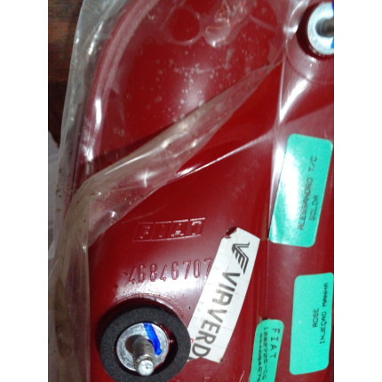 Lanterna Lado Esquerdo Fiat Siena Aplique Tampa Traseira Fi-02 Ano 2008 2009 2010 2011 - Novo