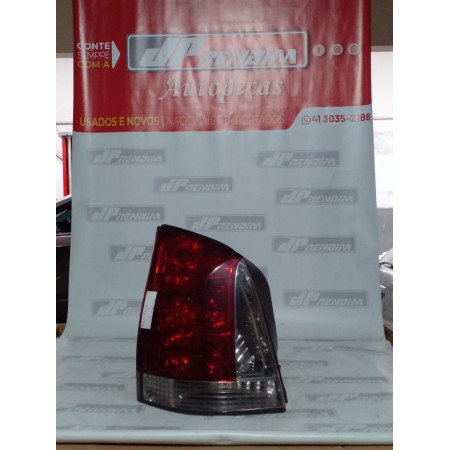 Lanterna Lado Esquerdo Fiat Palio Fumê Fi-13 Ano 2006 2007 2008 2009 2010 2011 a 2017 - Usado