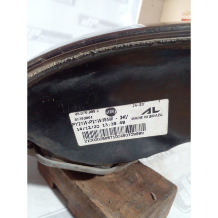 Lanterna Lado Esquerdo Fiat Palio Fumê Fi-13 Ano 2006 2007 2008 2009 2010 2011 a 2017 - Usado