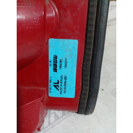 Lanterna Lado Esquerdo Fiat Siena Fi-19 Ano 2006 2007 2008 2009 2010 2011 2012 - Usado