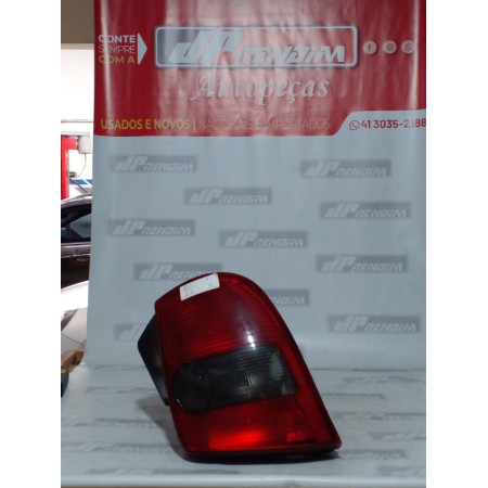 Lanterna Lado Esquerdo Fiat Palio Young Fumê Fi-23 Ano 1996 1997 1998 1999 2000 - Usado
