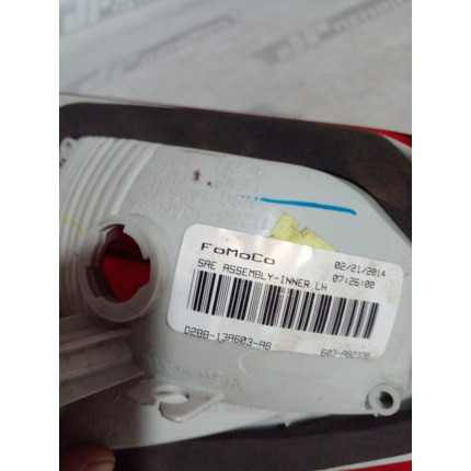 Lanterna Lado Esquerdo Ford New Fiesta Tampa Traseira Fo-08 Ano 2014 2015 2016 2017 2018 2019 - Usado