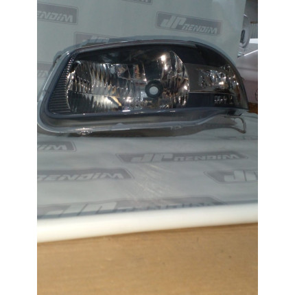 Farol Esquerdo VW Gol G4 Máscara Negra Vw-38 Ano 2006 2007 2008 2009 - Novo