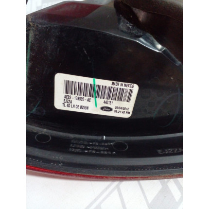 Lanterna Lado Esquerdo Ford Fiesta Sedan Fo-11 Ano 2011 2012 2013 - Usado