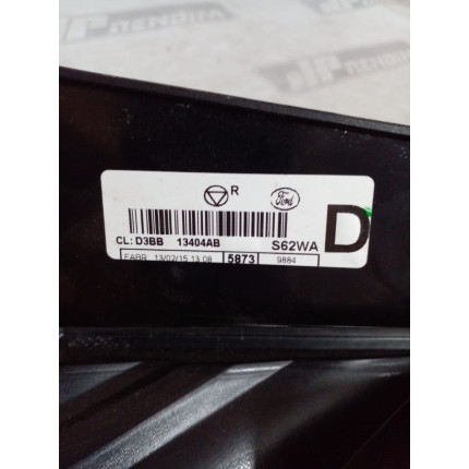 Lanterna Lado Direito Ford New Fiesta Fo-14 Ano 2014 2015 2016 2017 2018 2019 - Usado