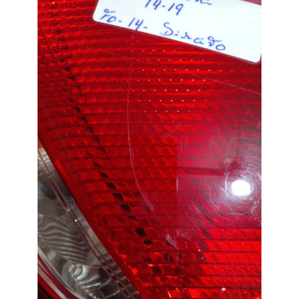 Lanterna Lado Direito Ford New Fiesta Fo-14 Ano 2014 2015 2016 2017 2018 2019 - Usado