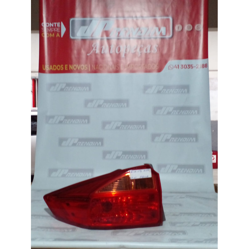 Lanterna Lado Esquerdo Honda City H-01 Ano 2015 2016 2017 2018 2019 2020 2021 - Udado