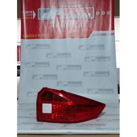 Lanterna Lado Direito Honda City H-02 Ano 2015 2016 2017 2018 2019 2020 2021 - Usado