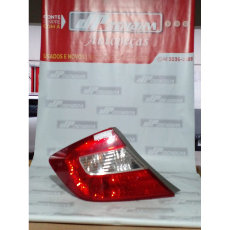Lanterna Lado Esquerdo Honda New Civic H-03 Ano 2012 2013 2014 2015 2016 - Usado