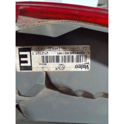 Lanterna Lado Esquerdo Honda City H-05 Ano 2009 2010 2011 2012 - Usado