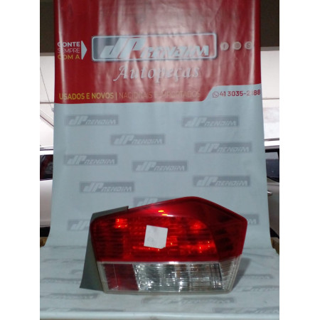 Lanterna Lado Direito Honda City H-07 Ano 2009 2010 2011 2012 Usado