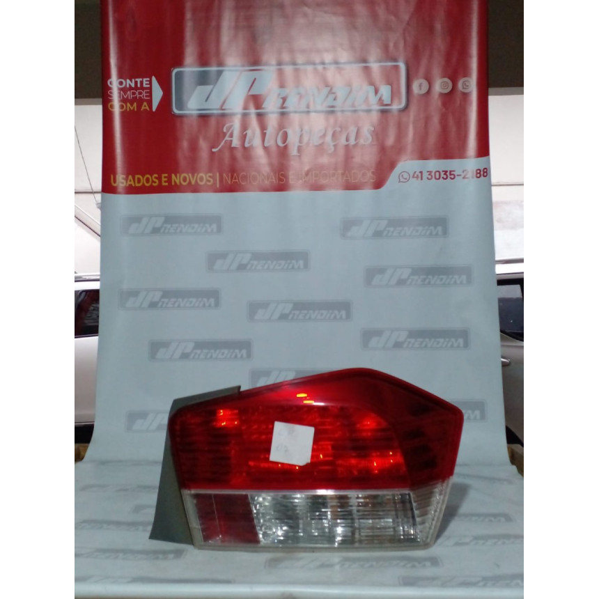 Lanterna Lado Direito Honda City H-07 Ano 2009 2010 2011 2012 Usado
