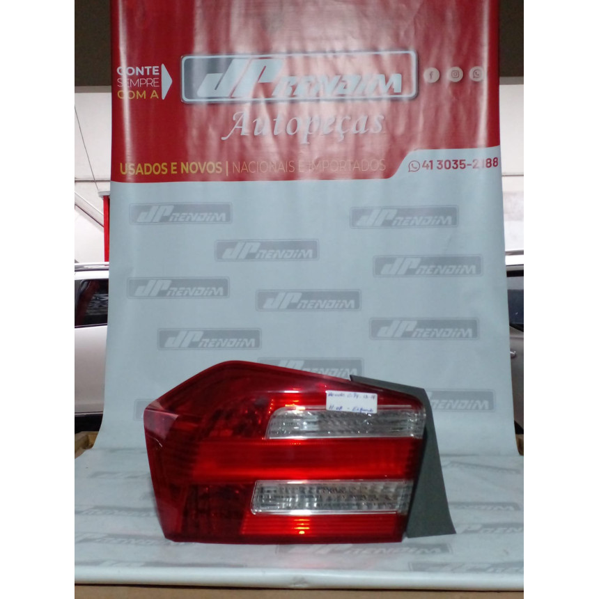 Lanterna Lado Esquerdo Honda City H-08 Ano 2013 2014 - Usado