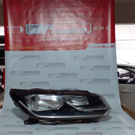 Farol Direito VW Gol-Voyage-Saveiro G8 Vw-44 Ano 2017 2018 2019 2020 2021 2022 - Usado