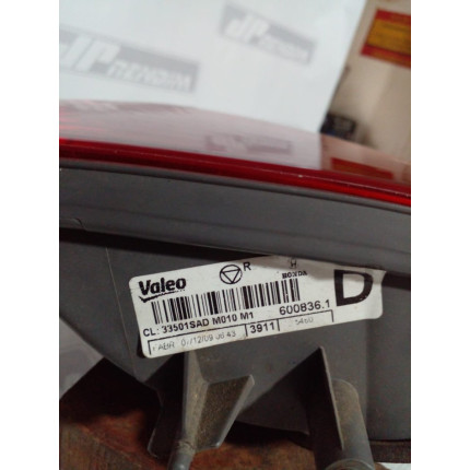 Lanterna Lado Direito Honda Fit H-11 Ano 2003 2004 2005 2006 2007 2008 - Usado