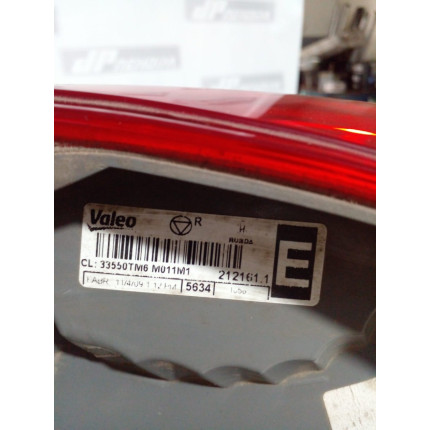 Lanterna Lado Esquerdo Honda City H-14 Ano 2009 2010 2011 2012 - Usado