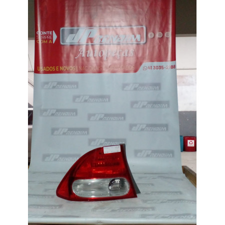 Lanterna Lado Esquerdo Honda New Civic H-30 Ano 2007 2008 2009 2010 - Usado