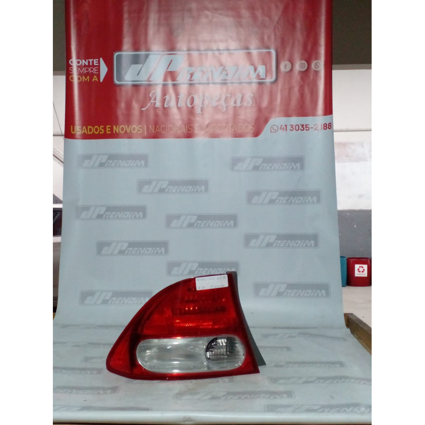 Lanterna Lado Esquerdo Honda New Civic H-30 Ano 2007 2008 2009 2010 - Usado