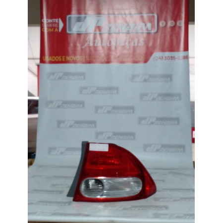 Lanterna Lado Direito Honda New Civic H-32 Ano 2007 2008 2009 2010 - Usado