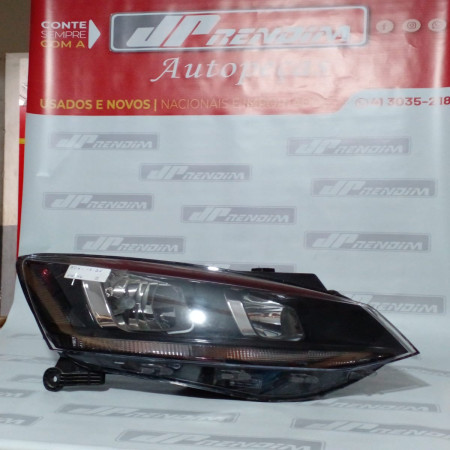 Farol Direito VW Fox Vw-46 Ano 2015 2016 2017 2018 2019 2020 2021 - Usado