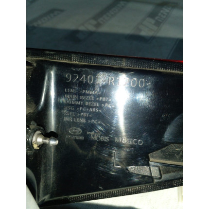 Lanterna Lado Esquerdo Hyundai HB20 Sedan Hy-01 Ano 2020 2021 - Usado