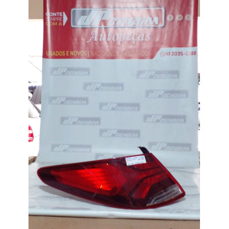 Lanterna Lado Esquerdo Hyundai HB20 Evolution C/ Led Hy-08 Ano 2020 2021 - Usado