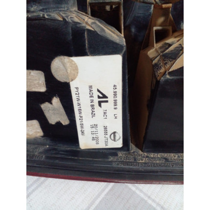 Lanterna Lado Esquerdo Nissan Frontier N-06 Ano 2008 2009 2010 2011 2012 2013 2014 2015 - Usado