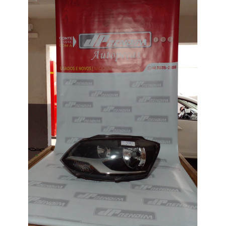 Farol Esrquerdo VW Fox-Spacefox Vw-49 Ano 2011 2012 2013 2014 - Usado
