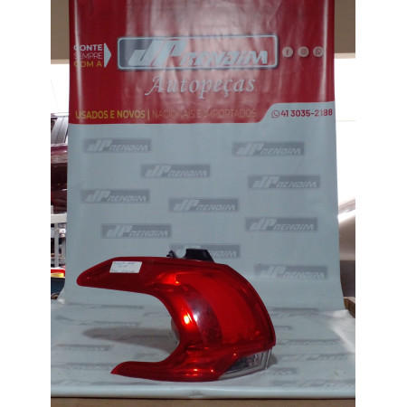 Lanterna Lado Esquerdo Peugeot 2008 P-05 Ano 2015 2016 2017 2018 2019 - Usado