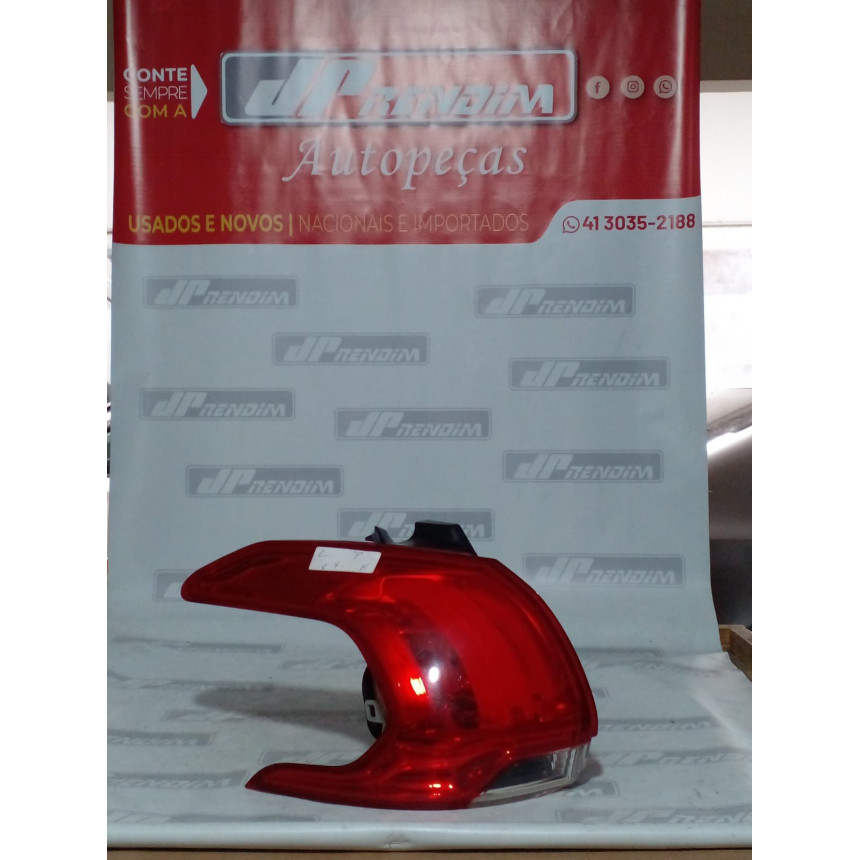 Lanterna Lado Esquerdo Peugeot 2008 P-09 Ano 2015 2016 2017 2018 2019 - Usado
