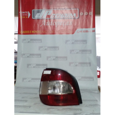 Lanterna Lado Esquerdo Renault Scenic Re-02 Ano 2001 2002 2003 2004 2005 2006 2007 a 2010 - Usado
