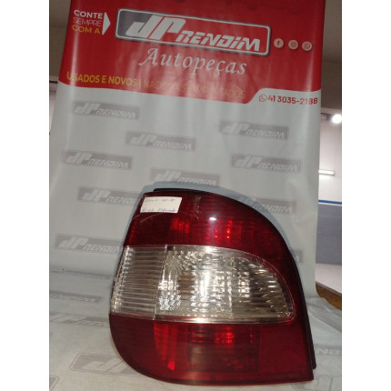 Lanterna Lado Esquerdo Renault Scenic Re-02 Ano 2001 2002 2003 2004 2005 2006 2007 a 2010 - Usado