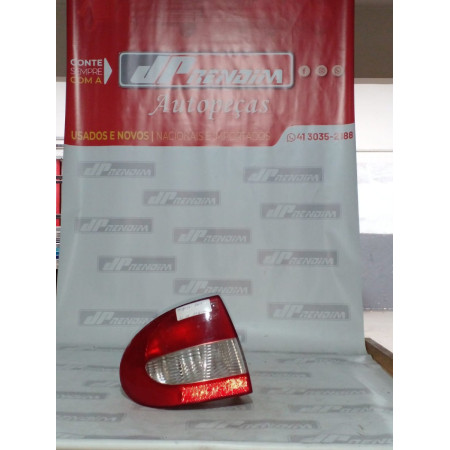 Lanterna Lado Esquerdo Renault Megane Re-04 Ano 1999 2000 2001 2002 - Usado