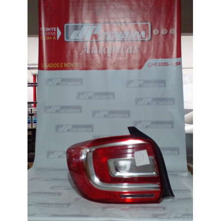 Lanterna Lado Esquerdo Renault Logan Re-15 Ano 2014 2015 2016 - Usado