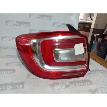 Lanterna Lado Esquerdo Renault Logan Re-15 Ano 2014 2015 2016 - Usado