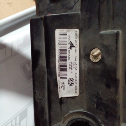 Farol Esquerdo VW Gol-Voyage Máscara Negra Vw-51 Ano 2017 2018 2019 2020 2021 2022 - Usado