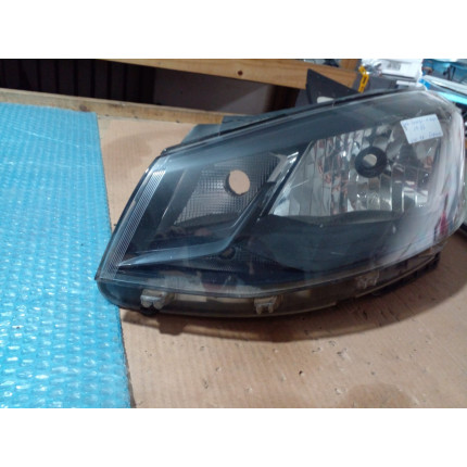 Farol Esquerdo VW Gol-Voyage Máscara Negra Vw-51 Ano 2017 2018 2019 2020 2021 2022 - Usado